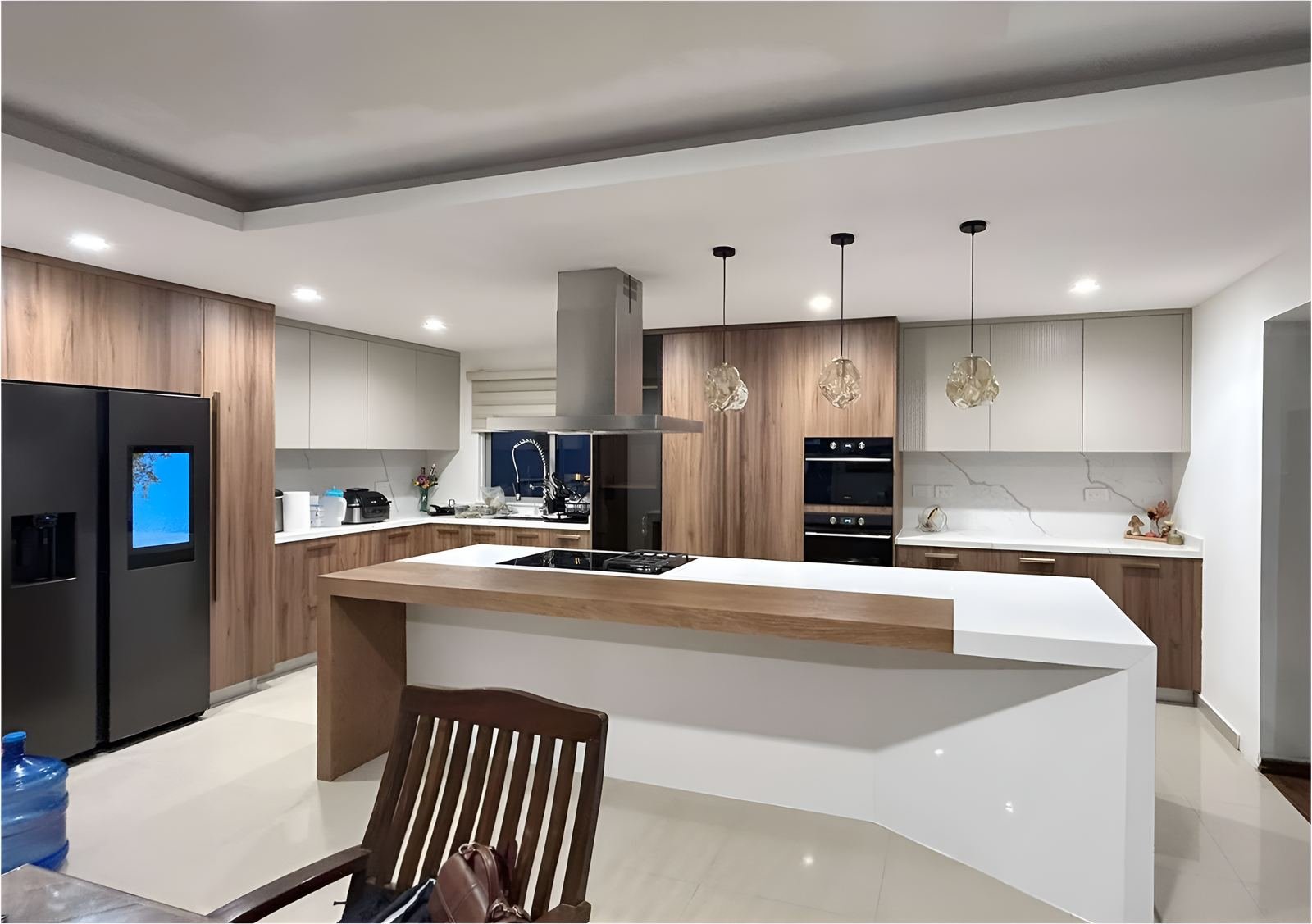 Cocina de alta gama con isla